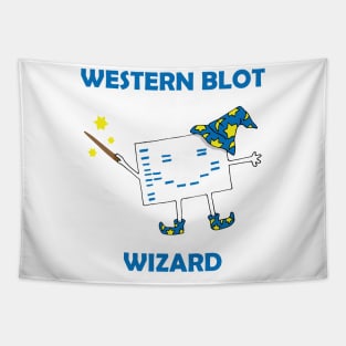 Western Blot Wizard Tapestry