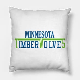 timberwolves Pillow