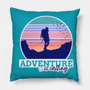 Adventure is Calling (Women’s Edition) Pillow