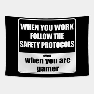 Safe gaming Tapestry