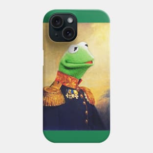 Kermit the Frog Retro Military Portrait Phone Case