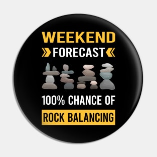 Weekend Forecast Rock Balancing Stone Stones Rocks Stacking Pin