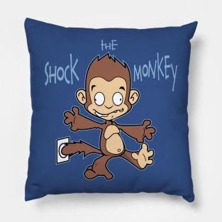 Shock the Monkey Pillow