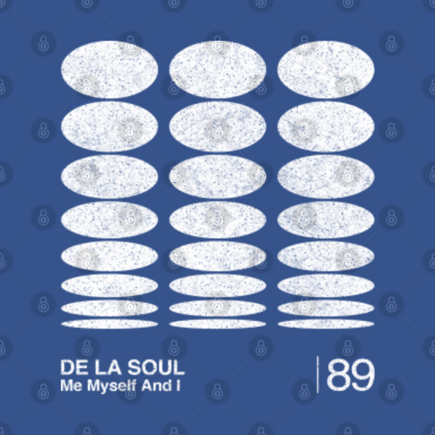 Disover Me Myself and I / Minimalist Graphic Artwork Design - De La Soul - T-Shirt