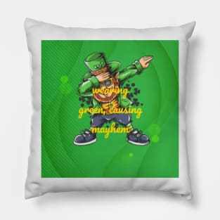 St Patrick's Day  Humor Tee Pillow