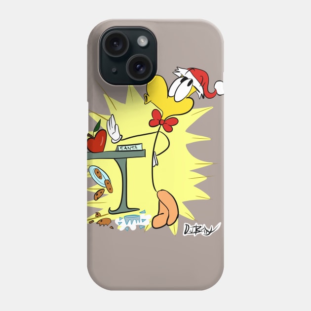 Cookies for Santa are Overrated Phone Case by D.J. Berry