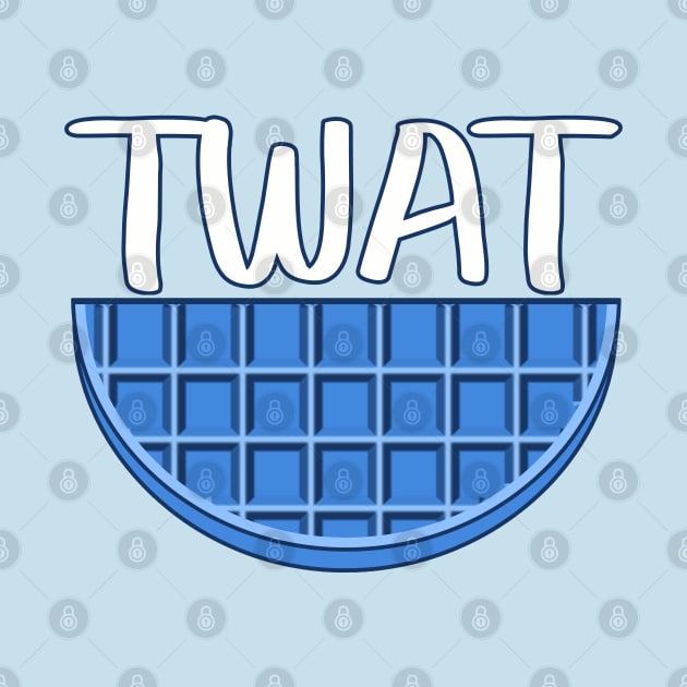 Blue Twat Waffle by rachybattlebot