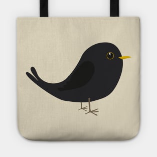 A cute blackbird Tote