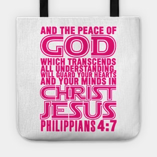 Philippians 4:7 Tote