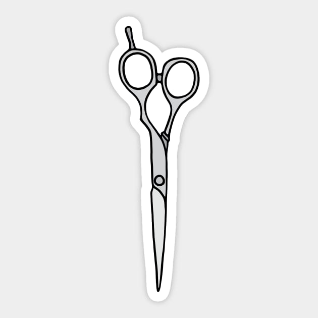 Hairdresser Scissors - Hair Stylist - Sticker