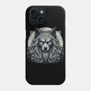 Wolf Fenrir Norse Mythology Viking Warrior Phone Case