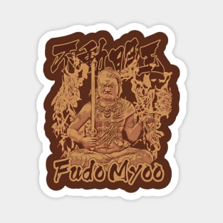 Fudo Myoo Art Magnet