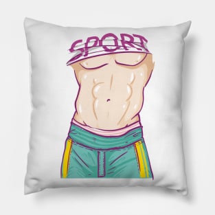 six pack body Pillow