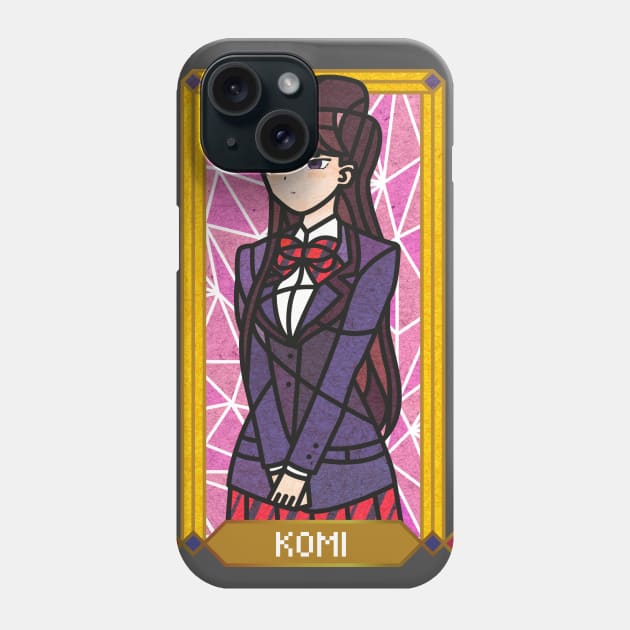 Shouko Komi - Komi Can't Communicate Phone Case by vizcan