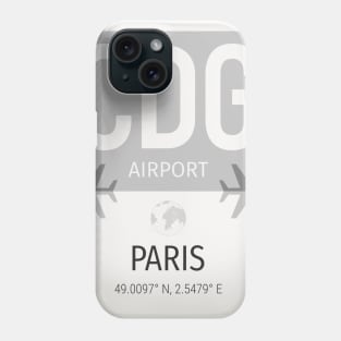 CDG Airport Phone Case