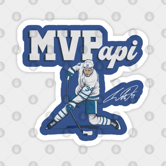 Auston Matthews MVPapi Magnet by stevenmsparks