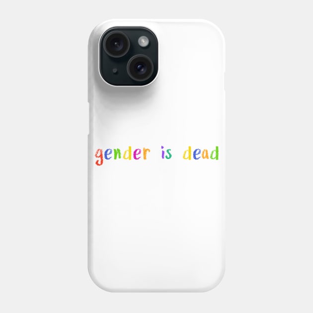 gender is dead Phone Case by NSFWSam