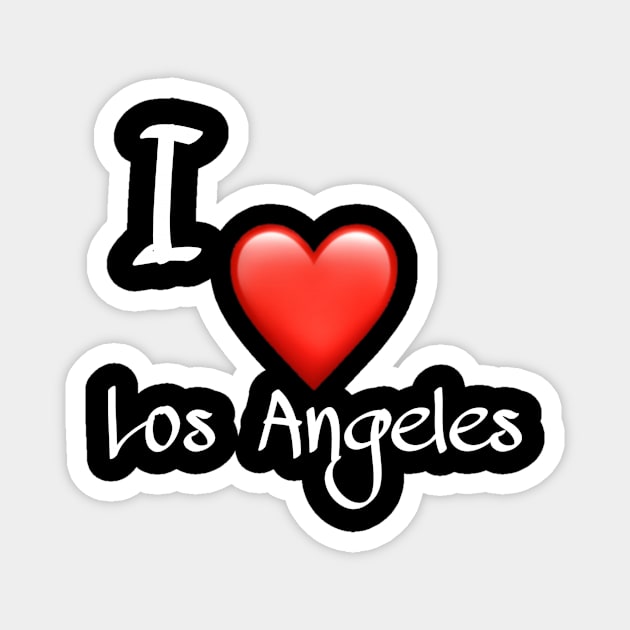 I love Los Angeles Magnet by teedesign20