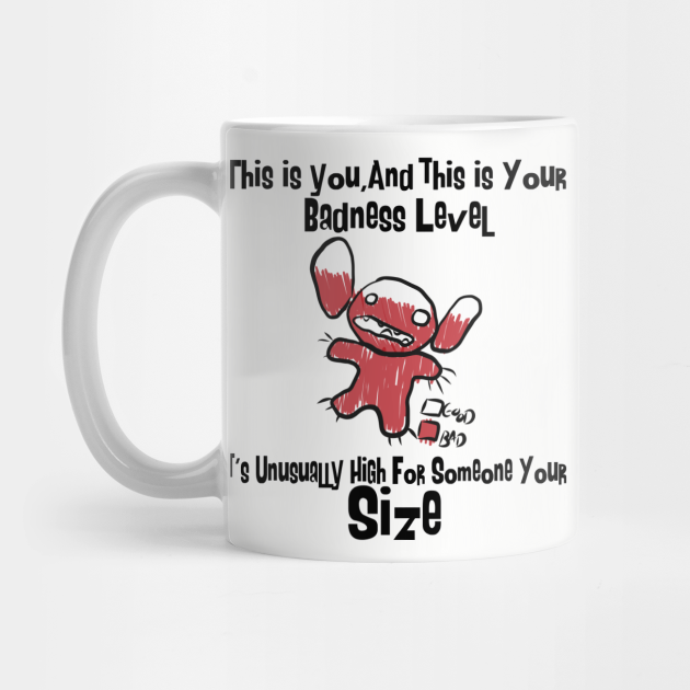 Lilo And Stitch Badness Level Lilo And Stitch Mug Teepublic Stitch is bad in the best way possible! lilo and stitch badness level by thedisnerdpodcast
