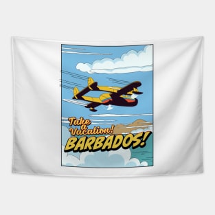 Take a vacation to Barbados Tapestry