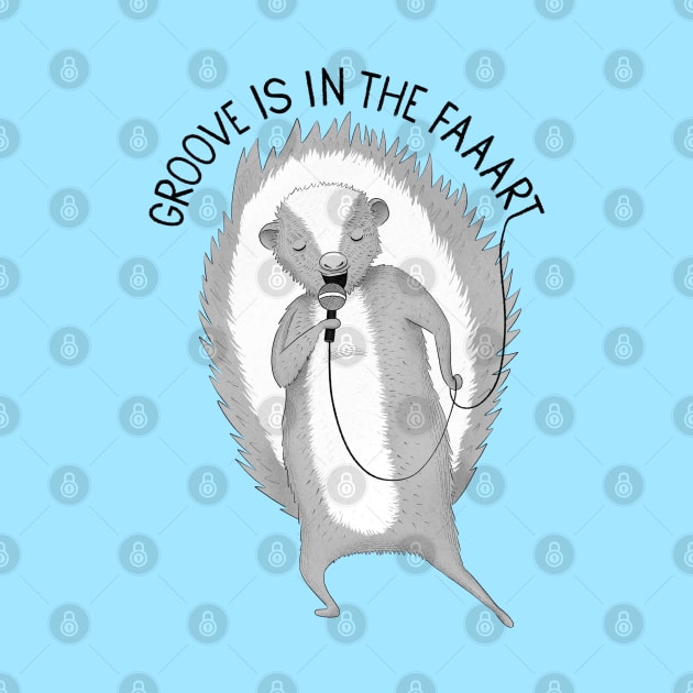 Groove Is In The Fart | Animal Karaoke Collection by DrawingEggen