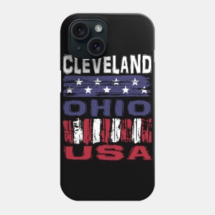 Cleveland Ohio USA T-Shirt Phone Case