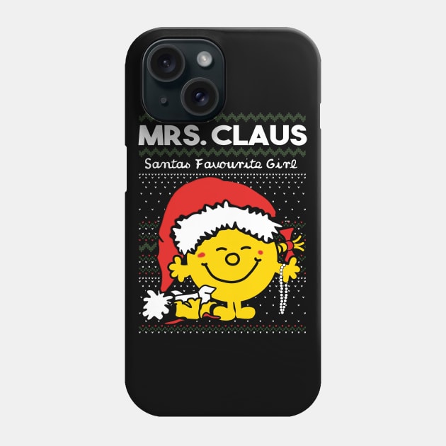 Mrs. Claus Phone Case by drewbacca