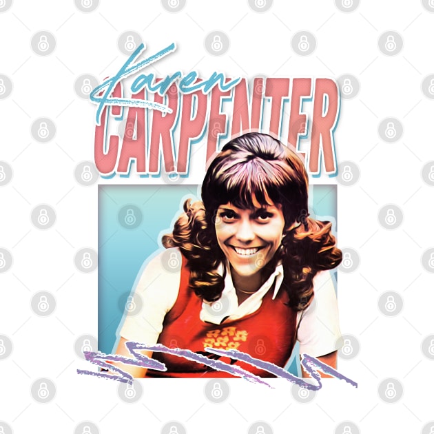 Karen Carpenter / Retro 70s Aesthetic Fan Design by DankFutura