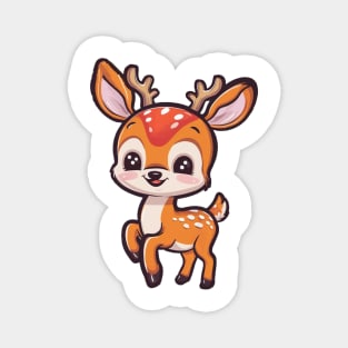 Baby Deer Cute Magnet