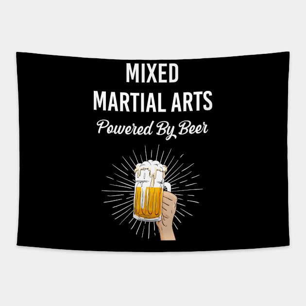 Beer Mixed martial arts Tapestry by Happy Life