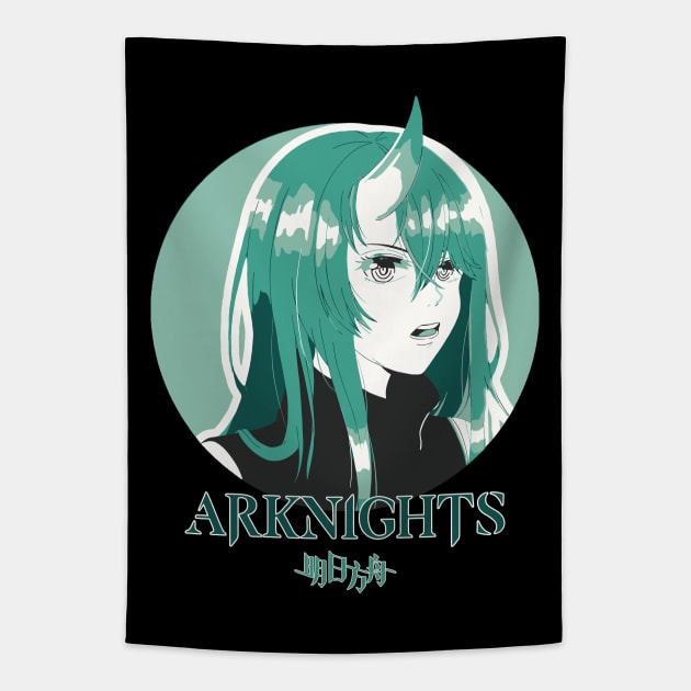 Hoshiguma Arknights | IKIGAISEKAI Tapestry by IKIGAISEKAI