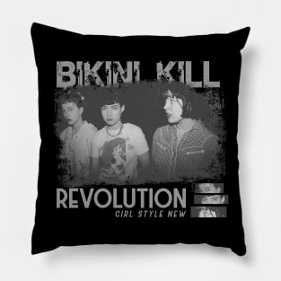 bikini kill - revolution Pillow