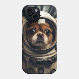 Astro Dog - Tibetan Spaniel Phone Case