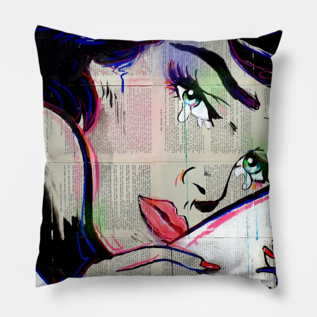 Wait Pillow by Loui Jover 