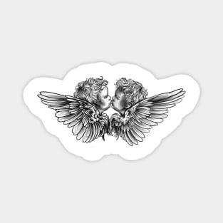 Two angels Magnet