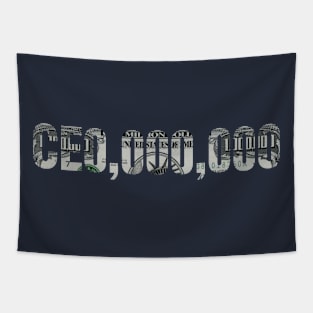 CE0,000,000 (CEO) - Million Dollar Note Tapestry
