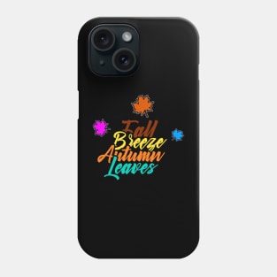 Fall Breeze Autumn Leaves Phone Case