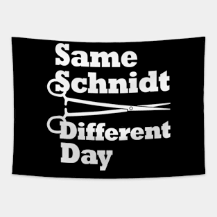 Same Schnidt Different Day Tapestry