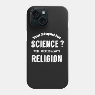 Science vs Religion Phone Case