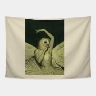 Barn Owl Ballerina Tapestry