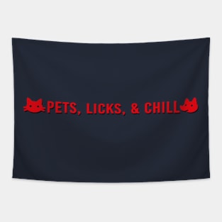 Pets, Licks, & Chill Tapestry