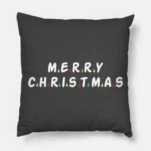 Merry Christmas T-shirt Pillow