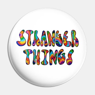 Stranger Things 80s Theme Pin