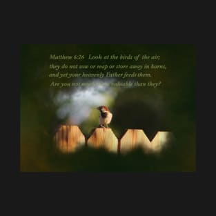 Mathew 6:26 Birds of the air T-Shirt