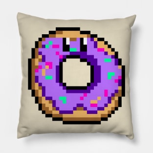 Pixel Donut Pillow