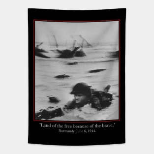Normandy, June 6, 1944 - WW2 British Soldier Tapestry