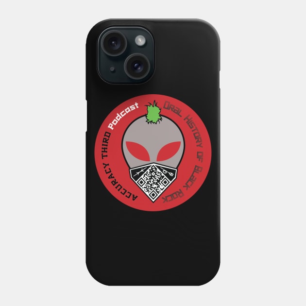 Classic Alien Head Phone Case by AccuracyThird