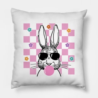 Rabbit and chewing gum Pillow