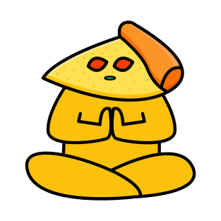 International yoga day with cute pizza character T-Shirt