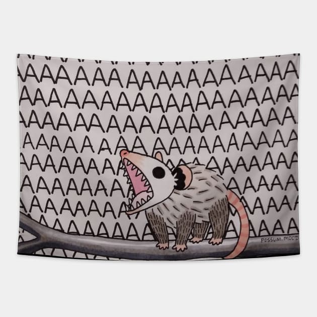 AAAAAAAAAAAAAAAAAAAAA Possum opossum Tapestry by Possum Mood